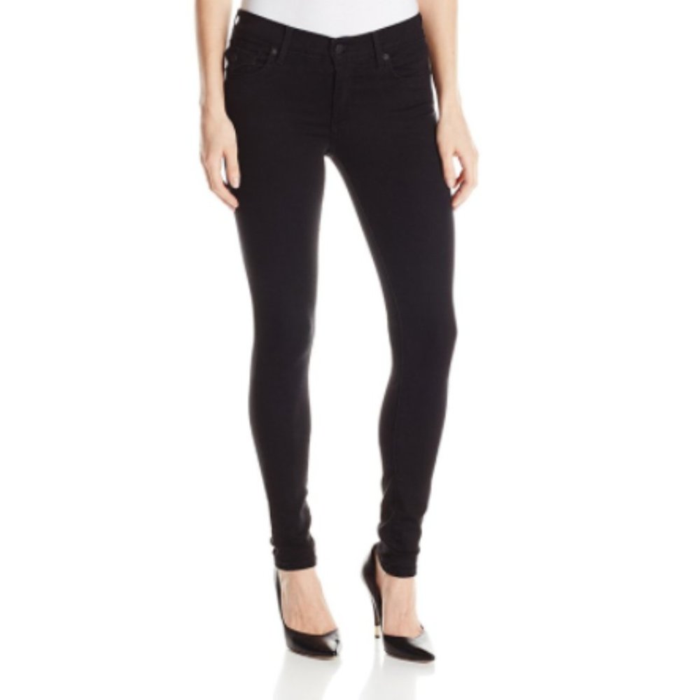 True Religion Halle Mid Rise Super Skinny Pants